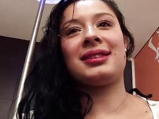 Natural big tits latina fucking dirty
