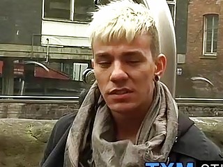 Hot twink Leroy anal threesome with two twinks Luke and Seth
