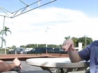 Gay guys Hot public gay blowjob