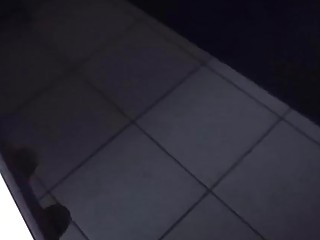 Black horny chick sucking a dick before doggy 