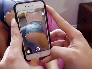 Cute blonde teen gets fingered and smashed hard