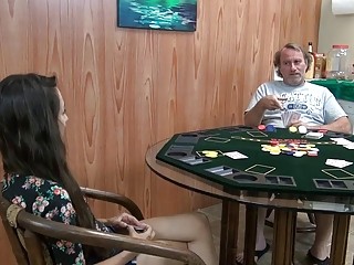 Lusty teen gets pounded by an older guy