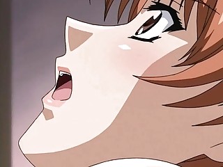 Anime chick destroyed in a couple of different positions
