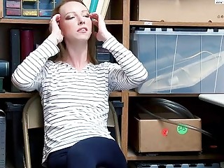 ShopLyfter  Ginger Teen Gets Arrested and Fucked